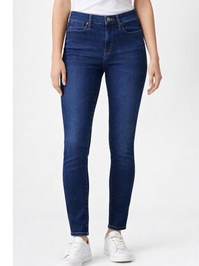 Frame denim le high skinny blue jeans straight size 25